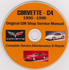 Chevrolet Corvette C4 1990-1996 Factory Repair Manual PLUS FBT Extras  picture