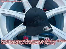 RARE THE SALEEN STORE ALL BLACK FLEXFIT HAT NOS S281 SC MUSTANG S331 TRUCK FORD picture