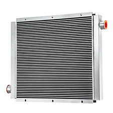 Mobile Hydraulic Oil Cooler 110HP 0-130GPM Fit Hydraulic System Cooling Silver picture