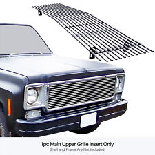 Fits 73-80 Chevy C/K Pickup/Suburban/Blazer Main Upper Billet Grille picture