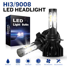 10000K 2Pcs H13 9008 LED Headlight Bulbs Kit High Low Beam Super Bright White picture