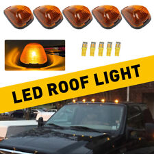 5X Amber Cab Marker LED Roof Lights For Kit 99-16 Ford F250 F350 F450 Super Duty picture