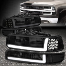 For 99-02 Chevy Silverado 1500 2500 HD 3500 LED DRL Headlight+Bumper Signal Lamp picture