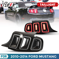 For 2010-2014 Ford Mustang Shelby GT500 Tail Lights LED Brake Sequential Signal picture