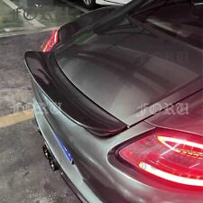 Real Carbon Fiber Ducktail Spoiler Rear Wing for 987 Porsche Cayman S 2006-2012 picture