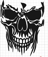 Evil Skull Sticker Scary Skeleton Decal Car Truck Window Vinyl  Turbo 2.0 picture