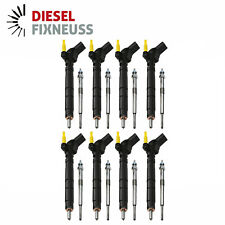 Set of 8 Diesel Injectors 11-16 6.6 Chevy LML GMC Duramax Truck 0445117010 8x picture