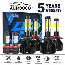 For Acura CSX Sedan 4-Door 2.0L 2006-2011 LED Headlight High Low Fog Light Bulbs picture