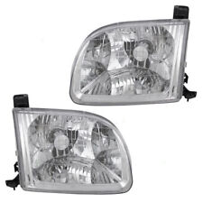 DEPO Headlight Set For 2000-2004 Toyota Tundra Driver & Passenger Side TO2502129 picture