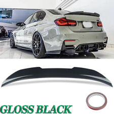 For 12-18 BMW F30 330i 335i F80 M3 Gloss Black HighKick PSM Style Trunk Spoiler picture