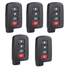 5 PCS Remote Keyless Shell for Toyota Avalon Camry Corolla RAV4 4 Button Key Fob picture