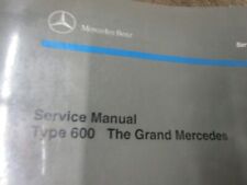 Mercedes 600 W100 Shop Manual Catalog Book Original Rare 1964-1971 Rare picture