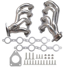 For 02-16 Chevy Silverado 1500 2500hd 3500HD Shorty Header Manifold 4.8 5.3 6.0L picture