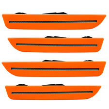 For 2010-2014 Mustang Oracle Concept Sidemarker Set Tinted Competition Orange picture