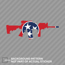 Tennessee State Shape AR15 Sticker Decal Vinyl AR-15 M16 M-16 TN picture