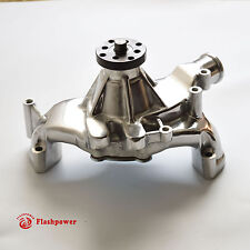 Long Water Pump Big Block Chevy Polished Aluminum picture