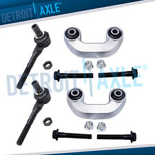 New 4pc Kit: Front Stabilizer Sway Bar Links & Outer Tie Rod End Links for Audi picture