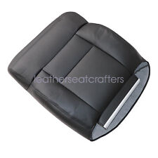Fits 2004-2008 Ford F150 Driver Top Lean Back Synthetic Leather Seat Cover Black picture