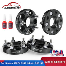 4x 1 Inch 5x114.3mm Wheel Spacers Adapter For Nissan Sentra Altima Infiniti G35 picture