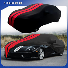 Red/Black Indoor Car Cover Stain Stretch Dustproof For Ferrari 348 360 458 picture
