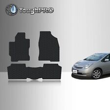ToughPRO Floor Mats Black For Toyota Prius All Weather Custom Fit 2004-2009 picture