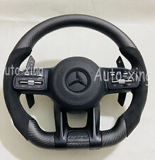 Carbon Fiber Alcantara Steering Wheel for Mercedes-Benz AMG G C E63 S63 GLS63 GT picture