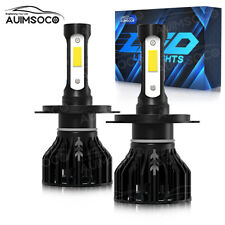 Dos bombillas LED 9003 / H4 combinadas con luces blancas de haz bajo de 6000k picture