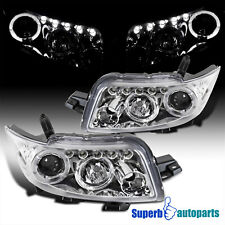 Fits 2008-2010 08-10 Scion xB Dual Halo Projector Headlights LED Bar Lamps Pair picture
