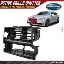 Front Upper Radiator Grille Air Shutter Assembly w/ Motor for BMW F01 F02 740i picture