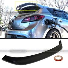 For 10-13 Mazda 3 Hatchback Unpainted MS StyleRoof Spoiler Gurney Flap Add On picture