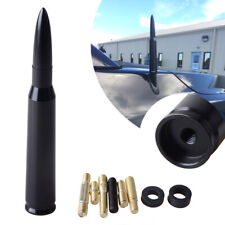 50 CAL Bullet Style Short Antenna Mast AM/FM for 2000-2020 TOYOTA TUNDRA Black picture