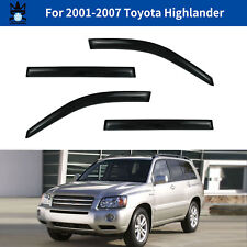 For 2001-2007 Toyota Highlander Window Visor Deflector Rain Guard 4-Piece Set picture