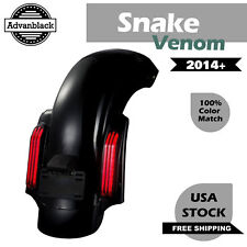 Advanblack Snake Venom CVO Rear Fender System Fits 14+ Harley Street Road Glide picture