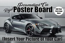 Personalized Car Posterboard 2'x3' Custom Picture of Your Car & info Car Shows picture