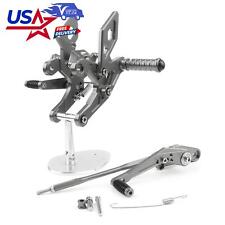 Adjustable Rearsets Foot Rest Pegs Rear Set For Honda CBR500R CB500F 16-17 TI US picture