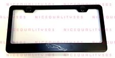Laser Engraved Etched Jaguar Stainless Steel License Plate Frame picture