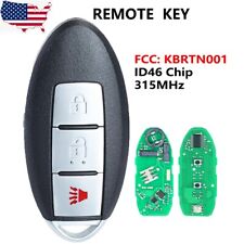 for Nissan Murano 2005 2006 2007 Smart Remote Key Fob KBRTN001 315MHz 3 Button picture