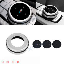 Silver Multi-Media IDrive Button Cover Decor Trim For BMW 2 3 4 5 7 X Series picture