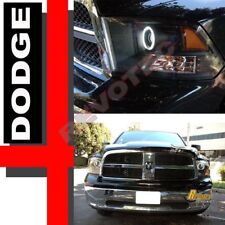Black G3 Super Bright Halo Projector Headlights For 09-18 Dodge Ram Pickup picture