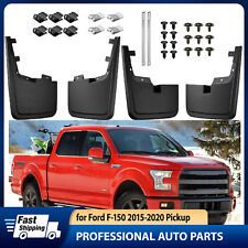 4PCS Mud Flaps Splash Guards for Ford F-150 2015-2020 Pickup W/o Fender Flares picture