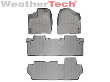 WeatherTech FloorLiner Floor Mat for Toyota Sienna 8 Passenger- 2011-2012 - Grey picture