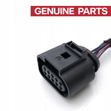 10 Pin Plug Wiring For Audi VW Skoda Door Latch 1J0973715 Genuine picture