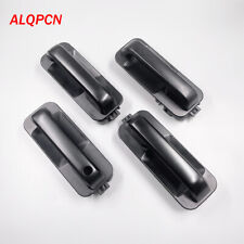 1 Lot Front And Rear Door Matt Black Door Outer Handle Fit Ford F150 2015-2020 picture