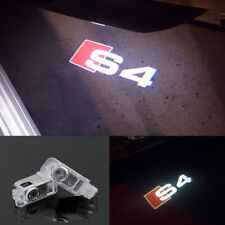 2Pcs Audi S4 LOGO GHOST LASER PROJECTOR DOOR UNDER PUDDLE LIGHTS FOR AUDI S4 - picture
