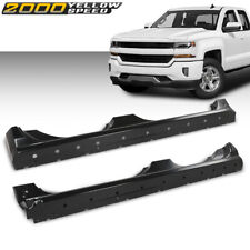 Rocker Panel Fit For 2014-2018 Chevy GMC Pickup Silverado Sierra Extended Cab picture