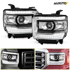 GM2502390 LED DRL Head Lights Lamps 2014-18 For GMC 1500 Sierra 2500 3500 picture