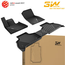 3W All-Weather Floor Mats for BMW 3 Series X2 X3 X4 X5 X6 X7 1st 2nd Row Black picture