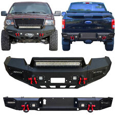 Vijay For 2006-2008 Ford F150 Steel Front or Rear Bumper w/D-Rings & LED Light picture