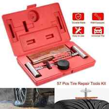 57PCS Car Tire Repair Tool Kit Heavy Duty Flat Tire Repair Kits Plug Patch Truck picture