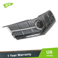 For 10-12 Cadillac SRX Front Upper Grille Replacement Set Black Chrome Honeycomb picture